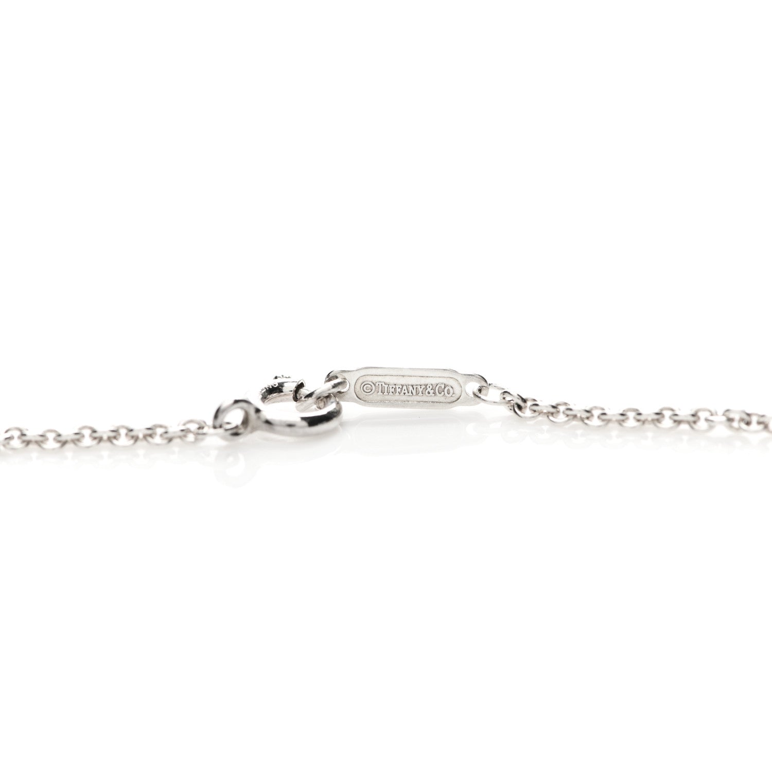 Tiffany Sterling Silver Crystal Quartz Star Pendant Necklace 3 of 4