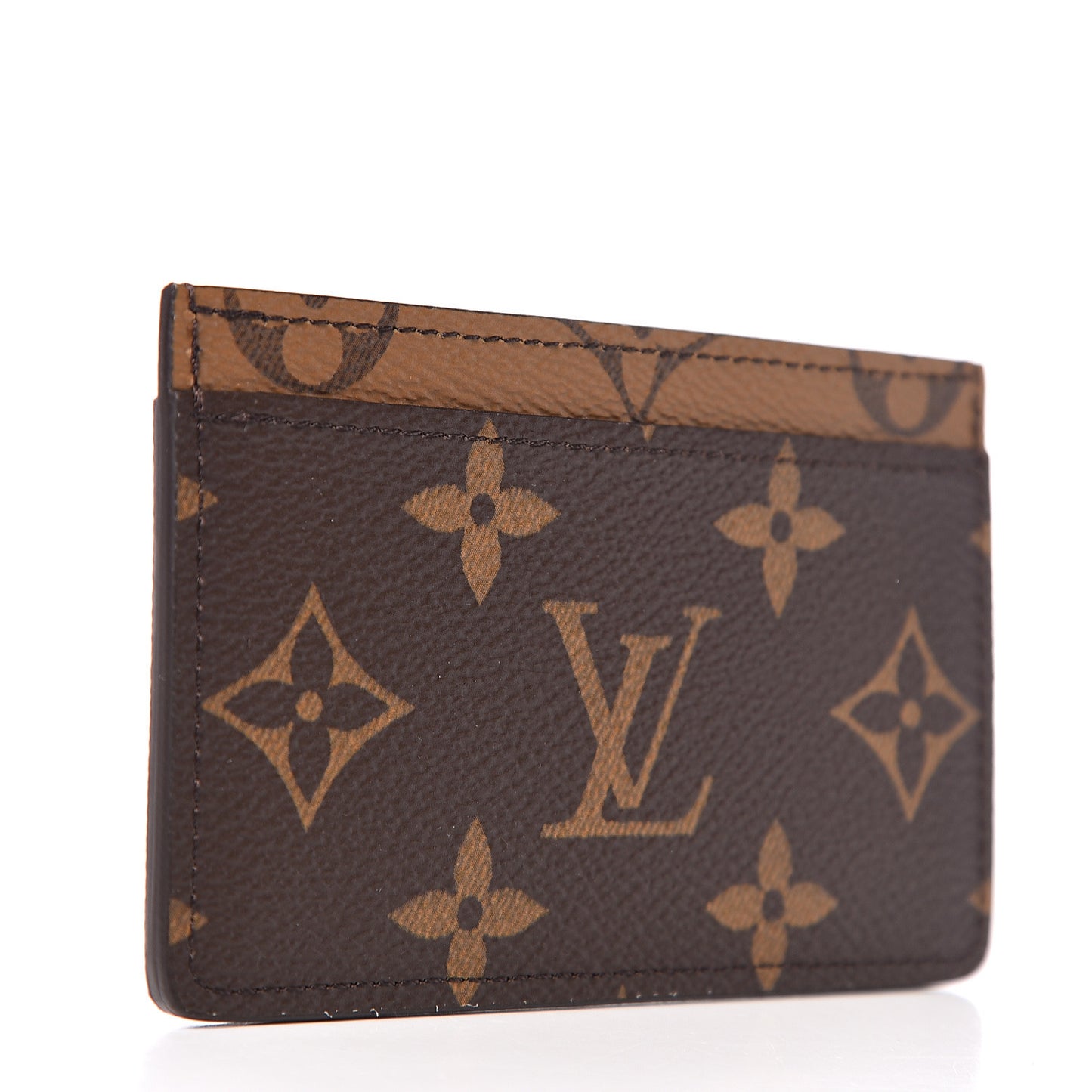 Reverse Monogram Card Holder