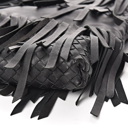 Bottega Veneta Nappa Fringe Tote Black 10 of 11