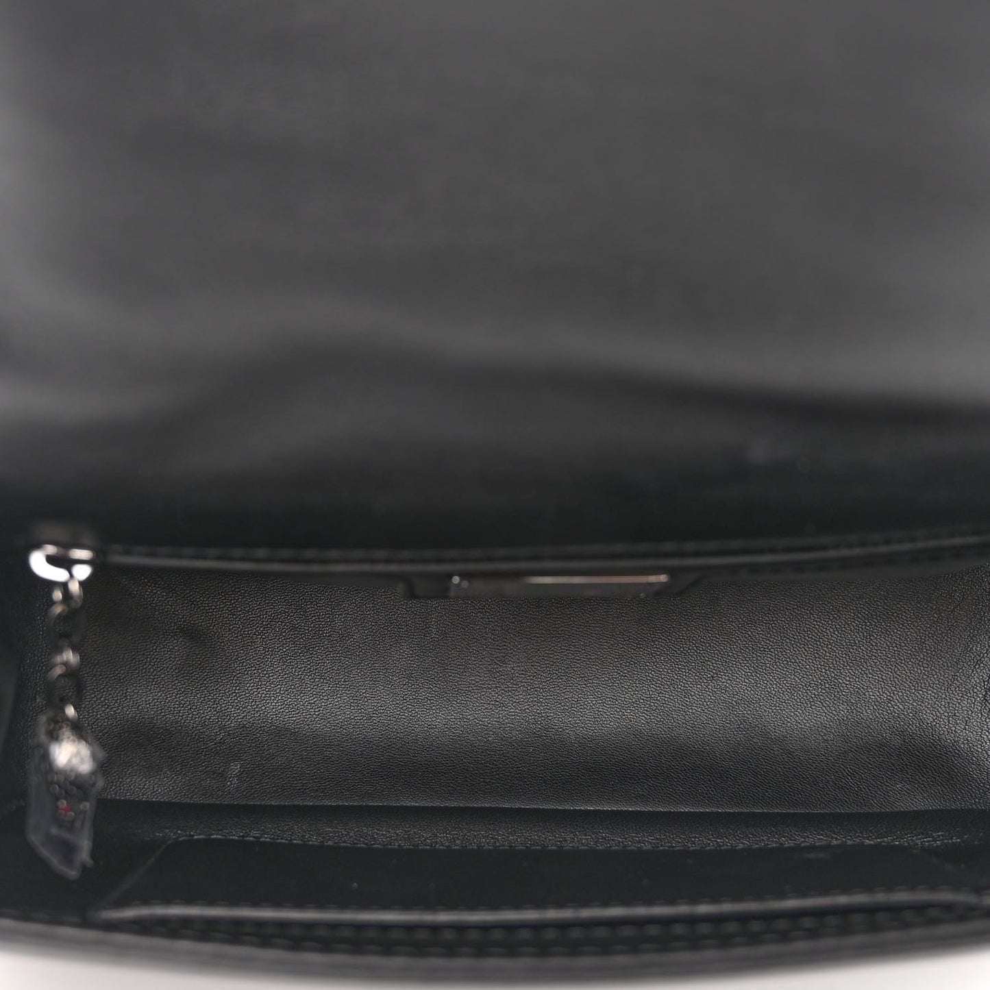 Calfskin Matelasse Serpenti Cabochon Crossbody Bag Black