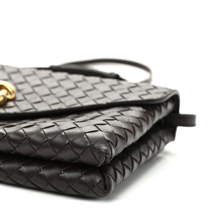 Bottega Veneta Nappa Intrecciato Knot Lock Top Handle Crossbody Bag Fondant 11 of 11