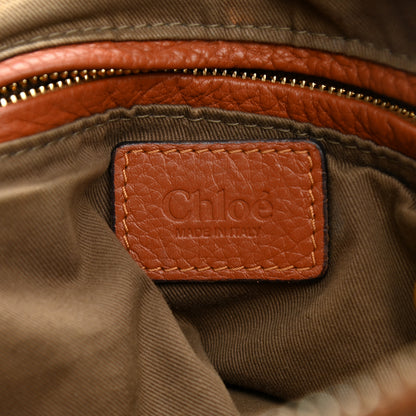 Chloe Calfskin Medium Marcie Satchel Tan 6 of 22