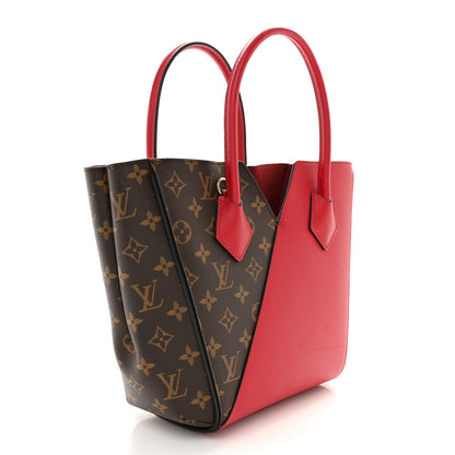 Louis Vuitton LOUIS VUITTON Calfskin Monogram Kimono Tote PM Cherry 3 of 14
