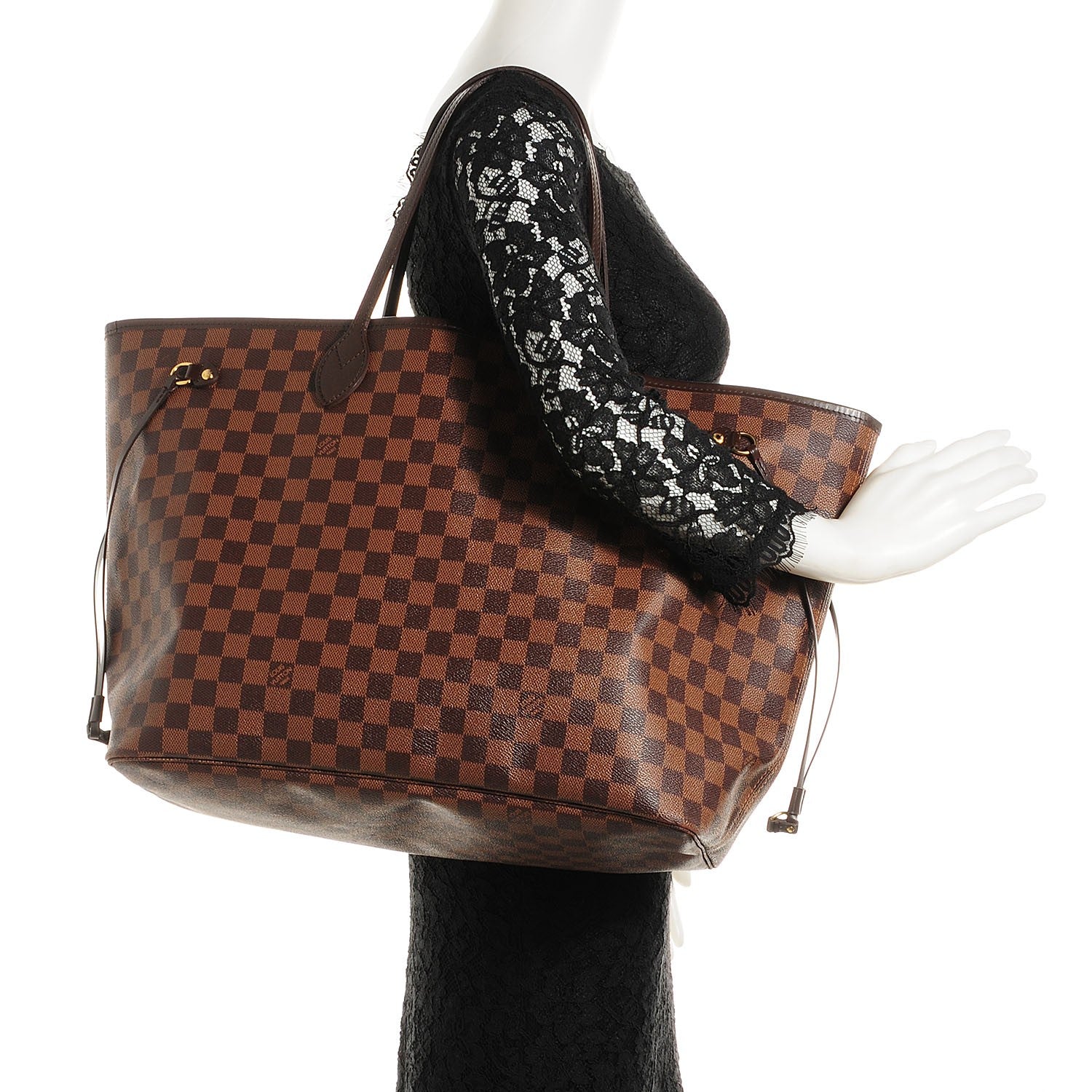 Louis Vuitton Damier Ebene Neverfull GM 2 of 7