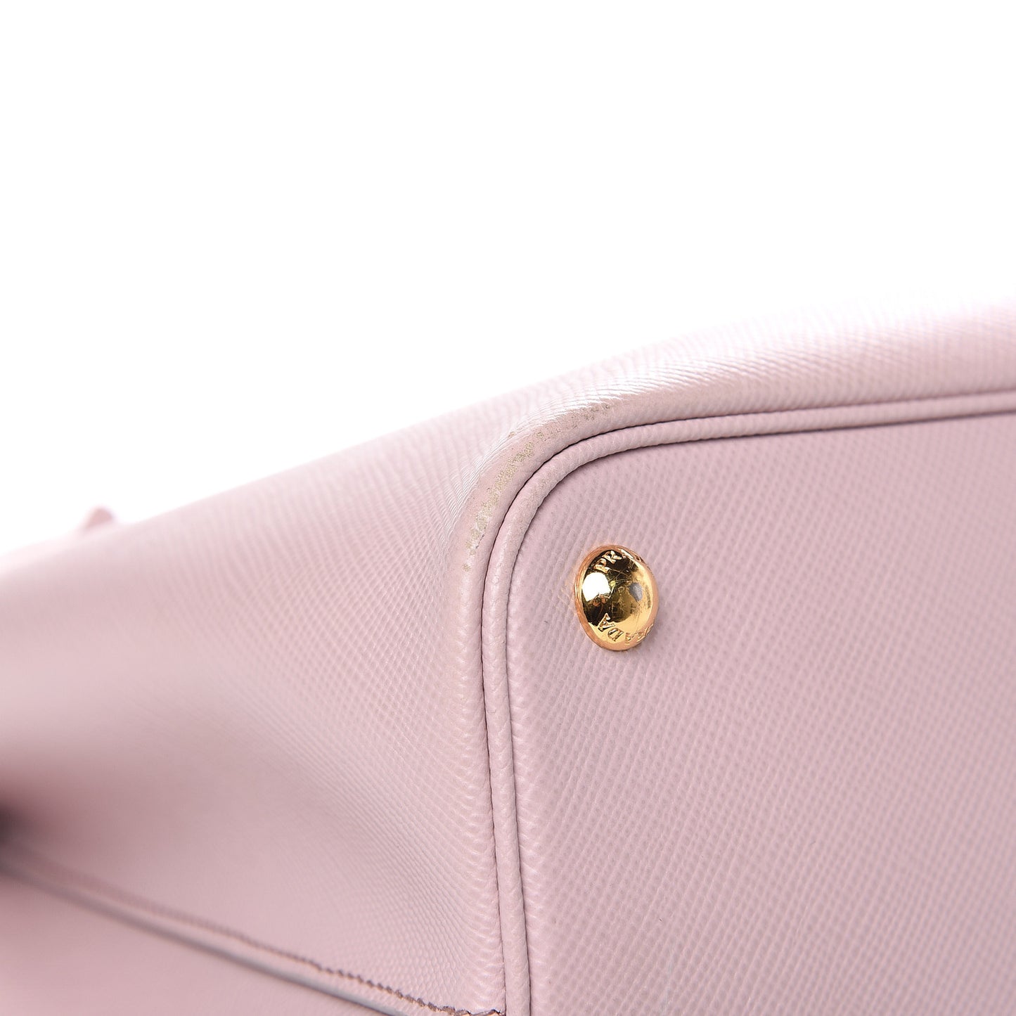 Saffiano Cuir Medium Double Bag Mughetto