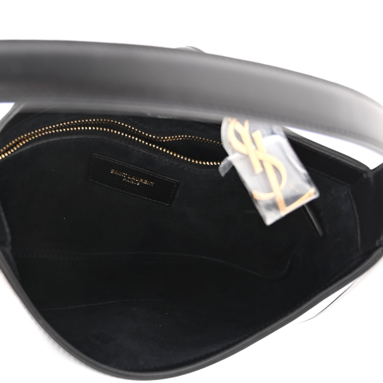 Saint Laurent Smooth Calfskin Le 5 A 7 Hobo Black 5 of 11