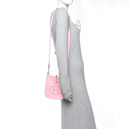 Hermes Taurillon Clemence Evelyne TPM Rose Sakura 2 of 11
