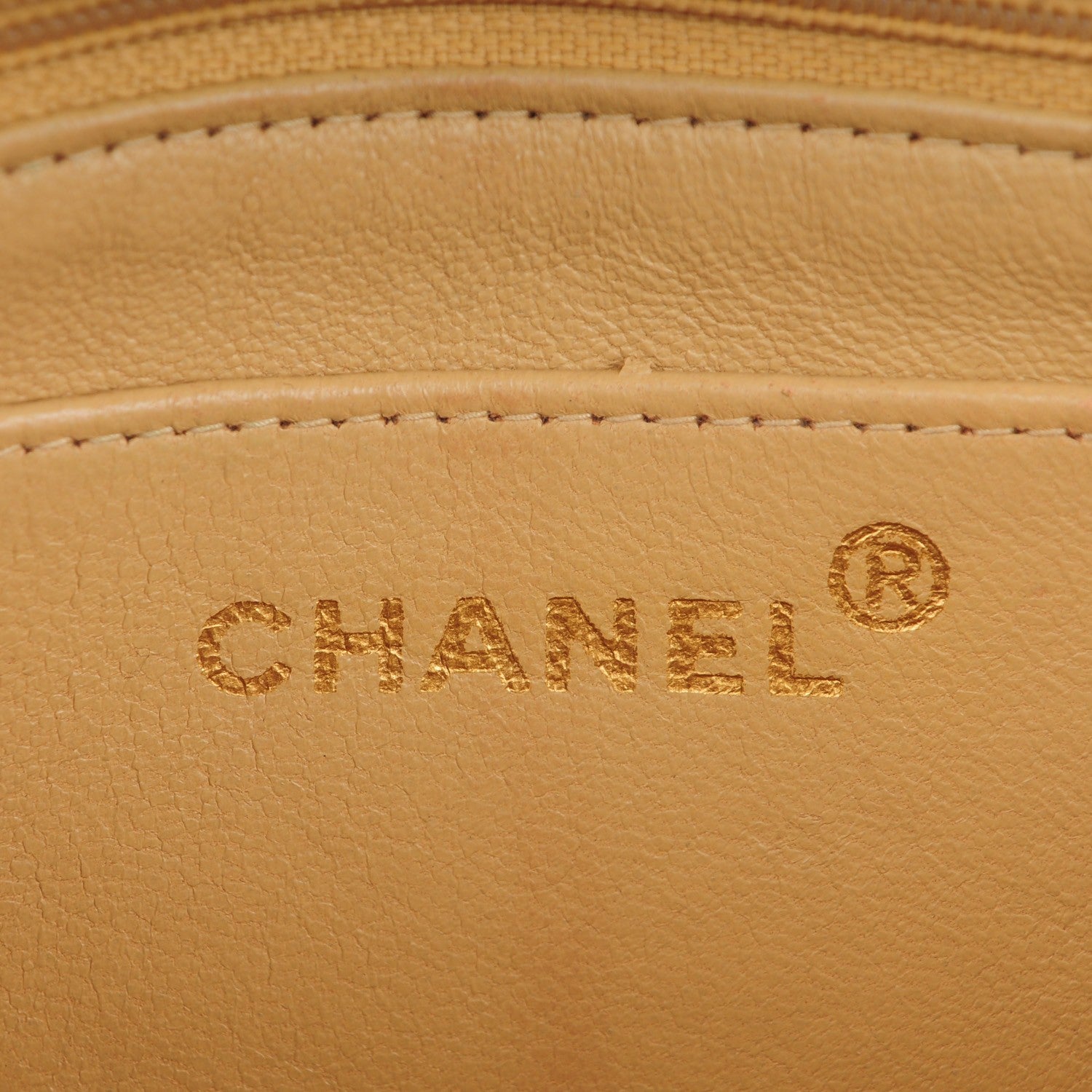 Chanel Lambskin Quilted Small Single Flap Beige 7 of 10
