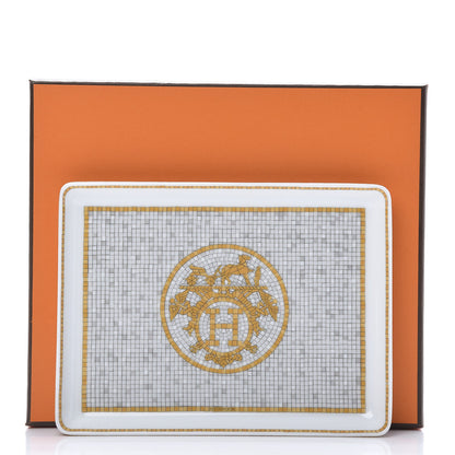 Hermes Porcelain Mosaique au 24 Sushi Plate 7 of 7