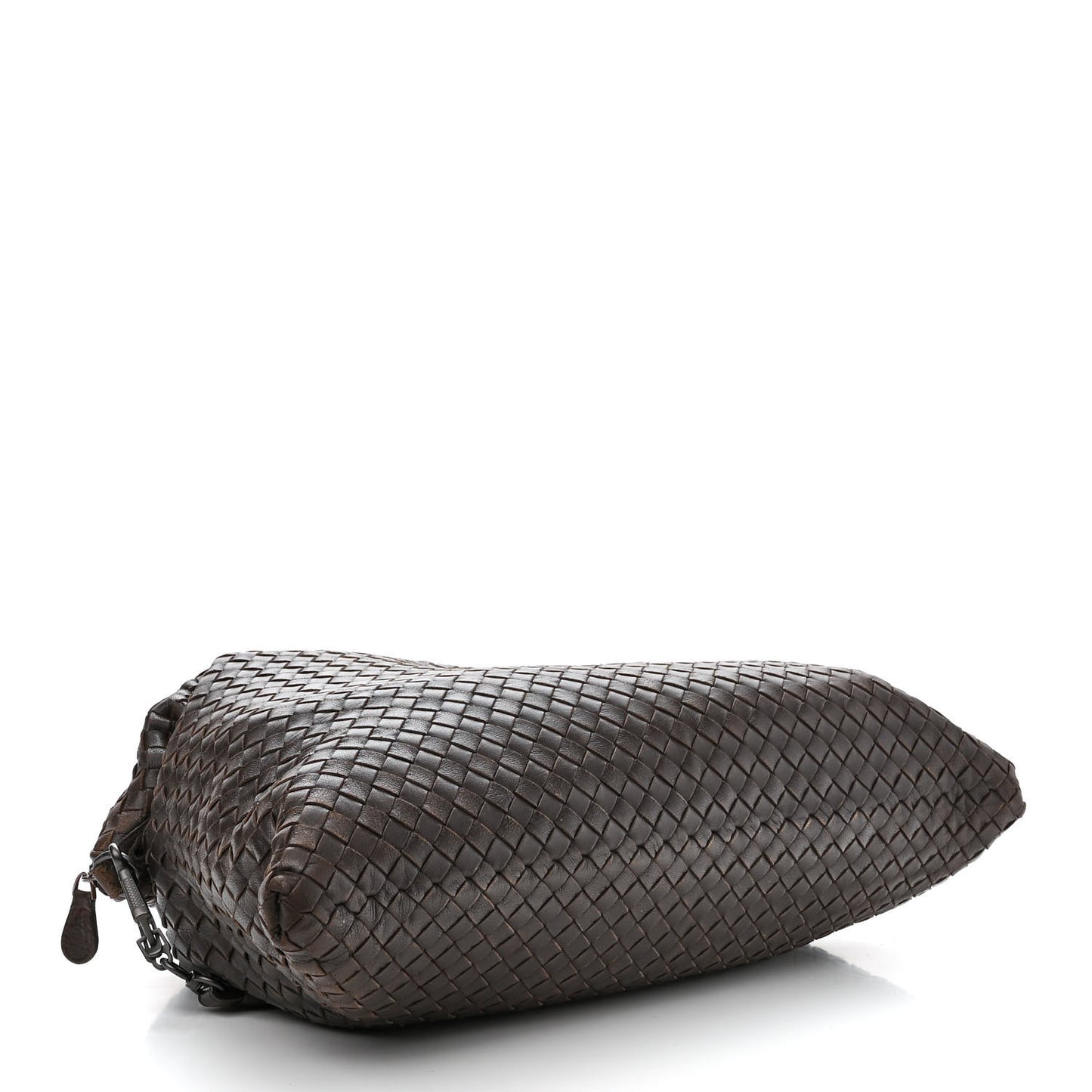 Nappa Intrecciato Maxi Convertible Tote Ebano