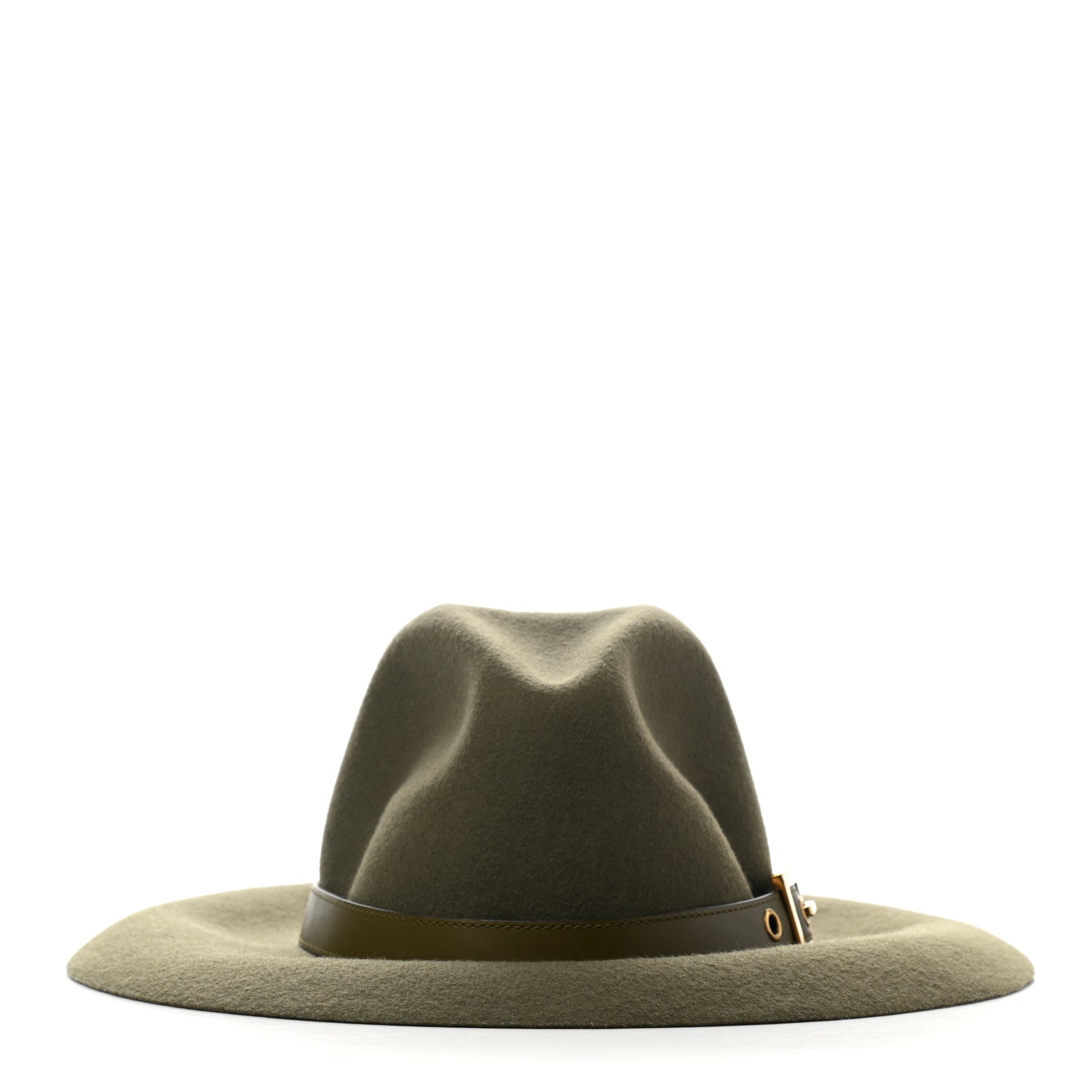 Gucci Felt Havana Hat L Olive 1 of 8