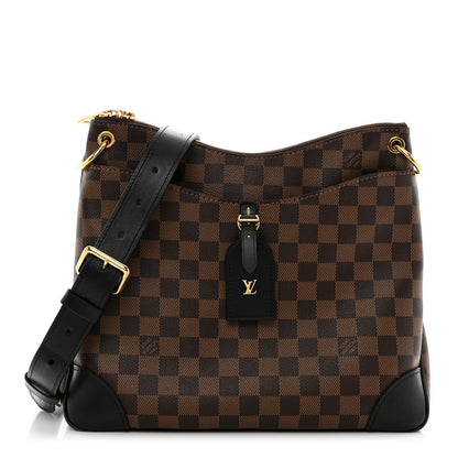 Louis Vuitton Damier Ebene Odeon MM Black 1 of 11