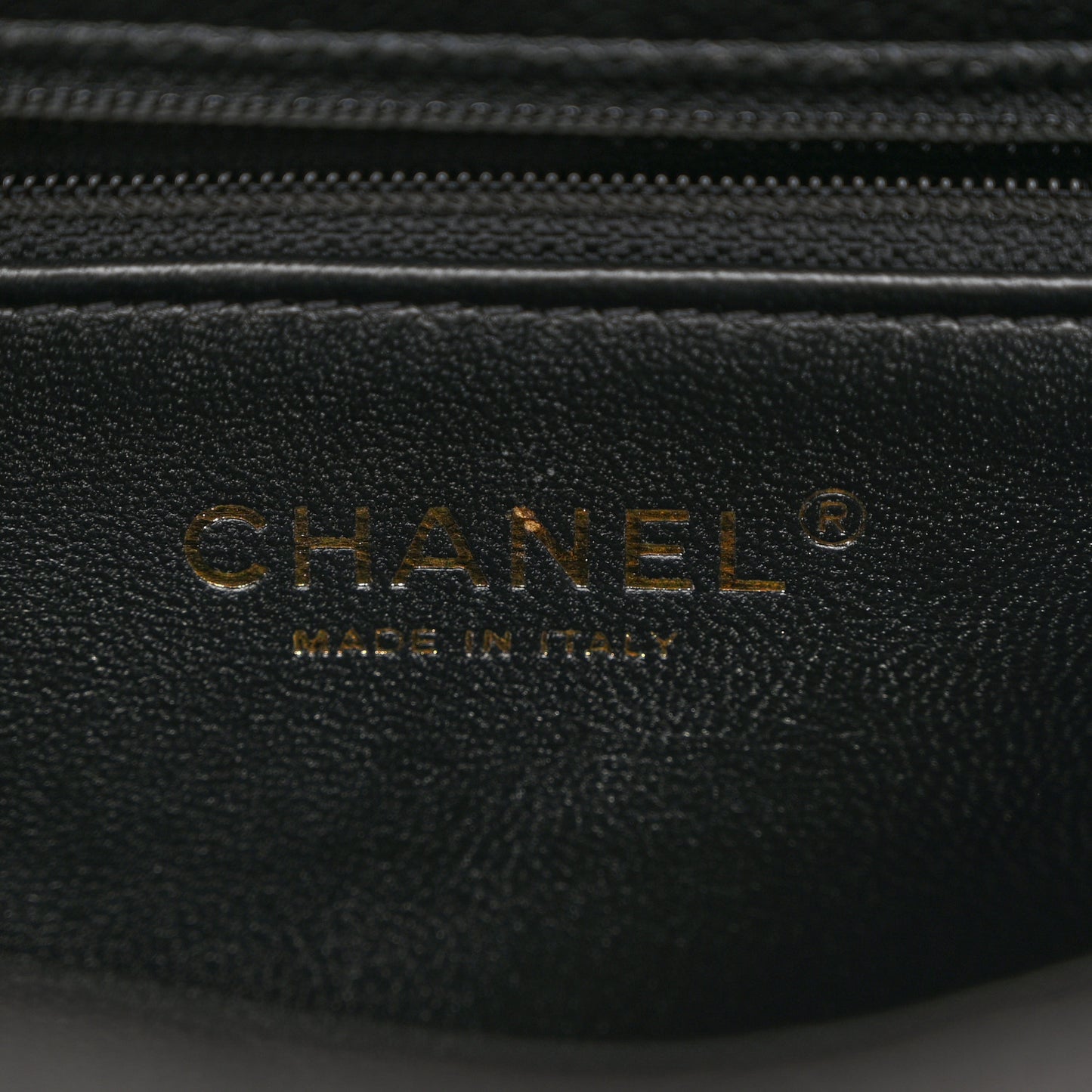 Caviar Quilted Sweetheart Flap Black