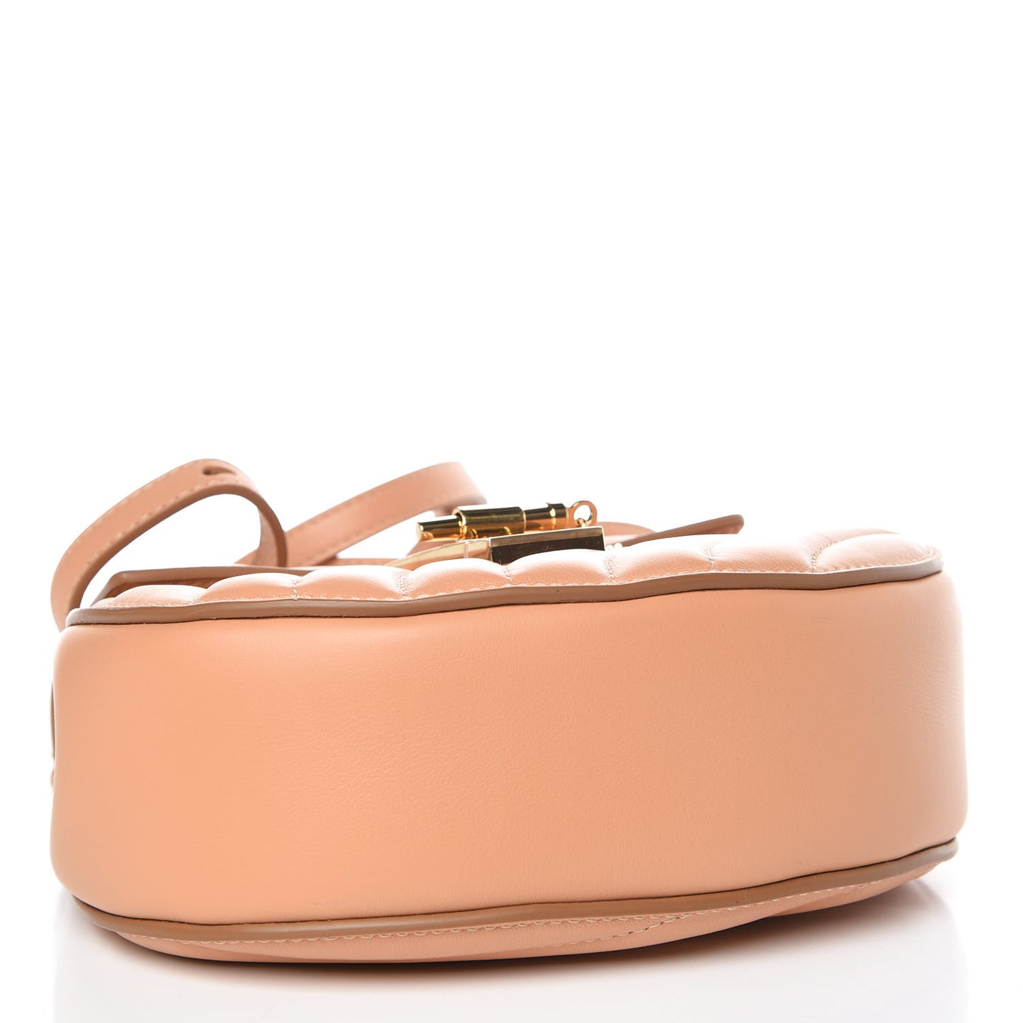 Calfskin Quilted Mini Drew Bijou Shoulder Bag Blushy Pink