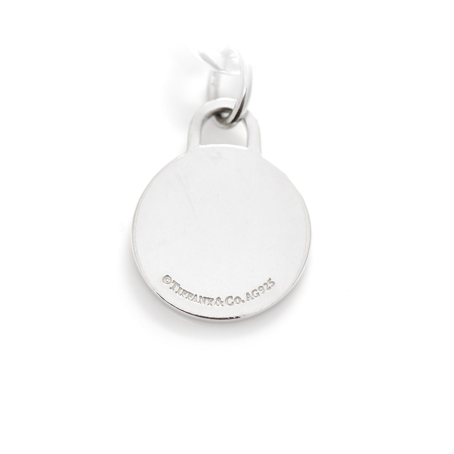 Sterling Silver Return to Tiffany Round Tag Charm Bracelet