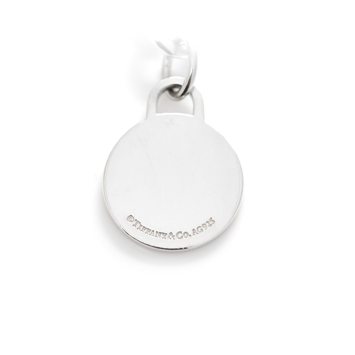 Tiffany Sterling Silver Return to Tiffany Round Tag Charm Bracelet 4 of 4
