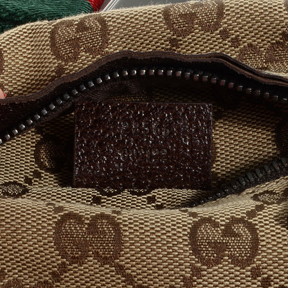 Gucci Monogram Web Belt Bag Dark Brown 7 of 8