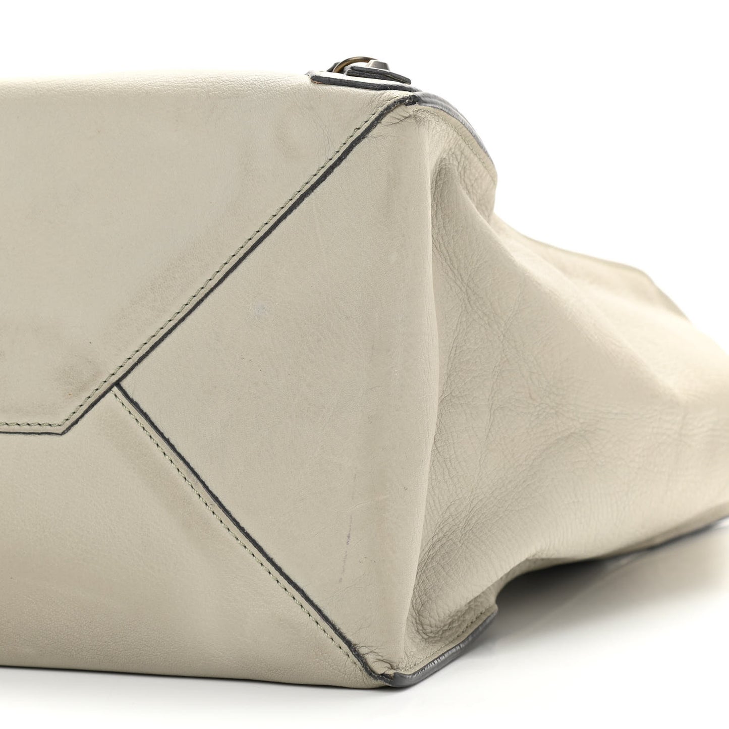 Veau Papier A4 Zip Around Tote Gray