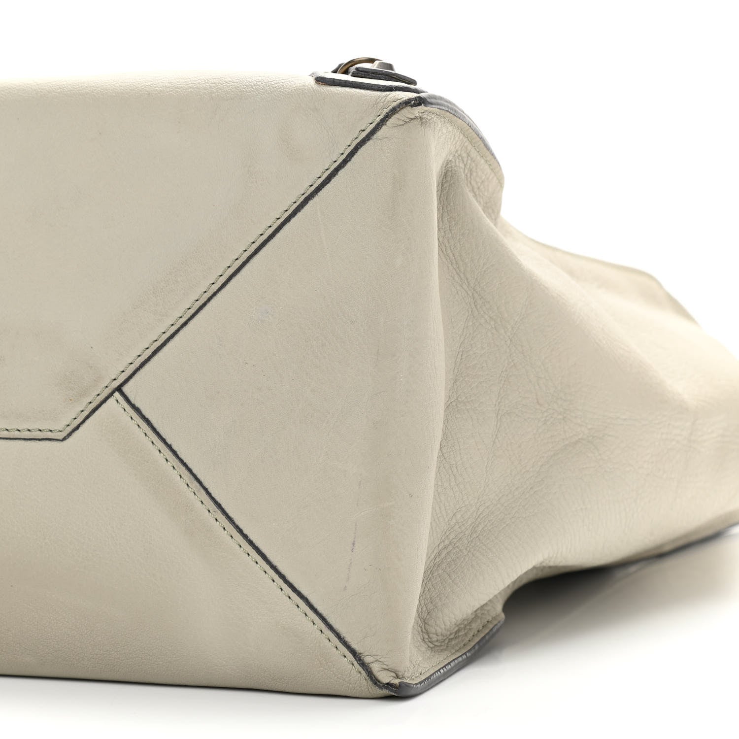 Balenciaga Veau Papier A4 Zip Around Tote Gray 10 of 19