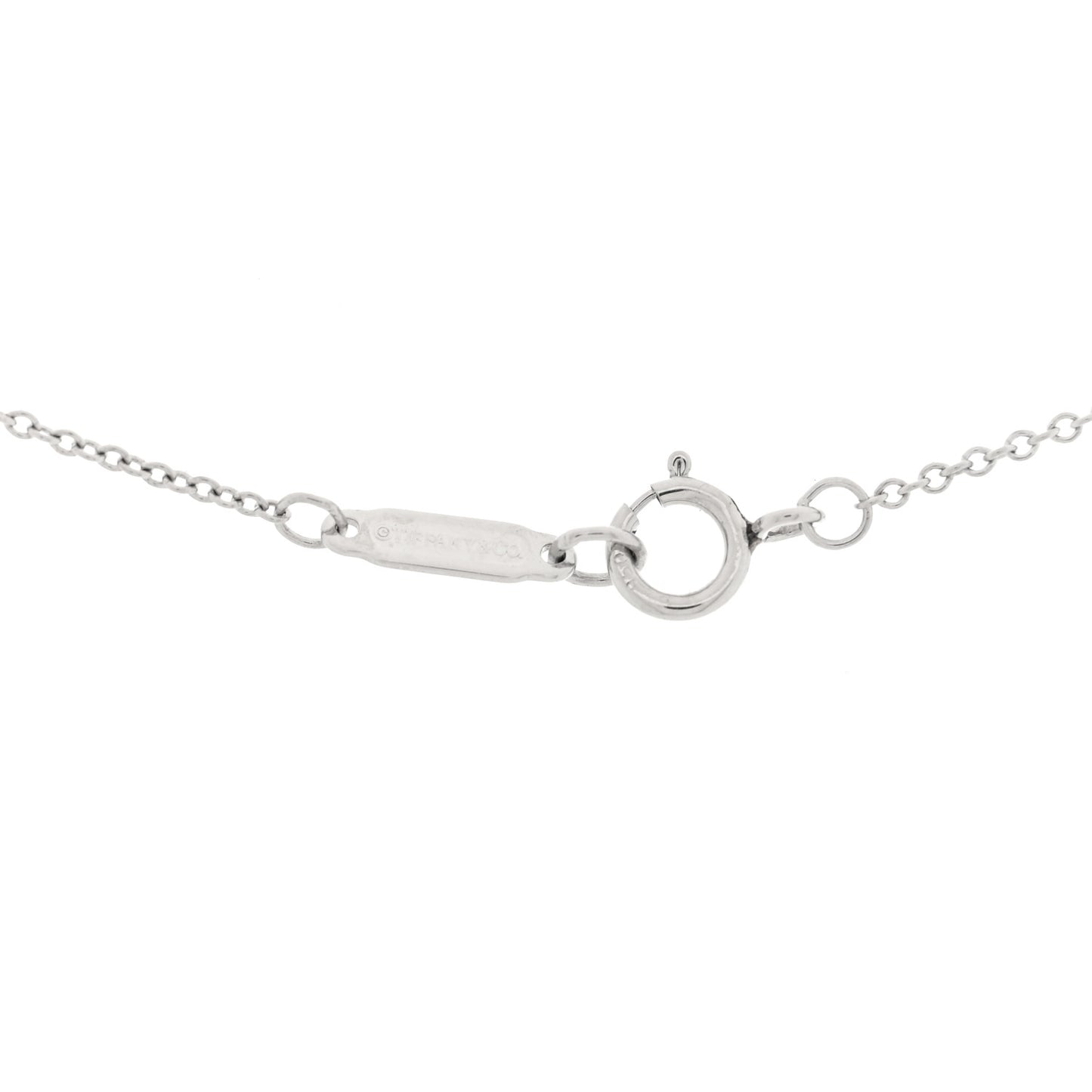 Platinum Diamond .33ct Solitaire Pendant Necklace