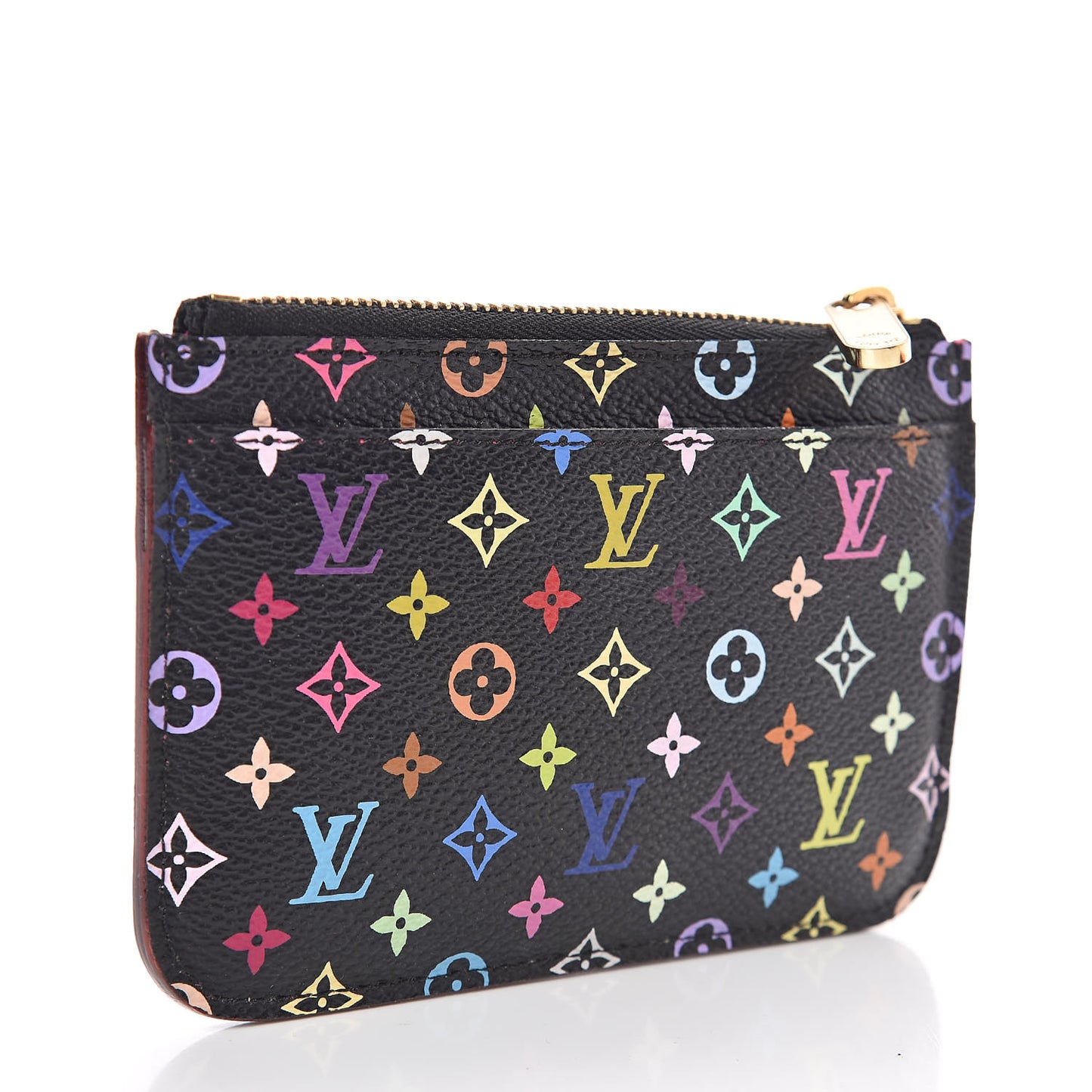 Monogram Multicolor Key Pouch Black Grenade