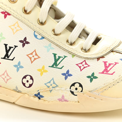 Louis Vuitton Monogram Multicolor Sneakers 36 White 14 of 17