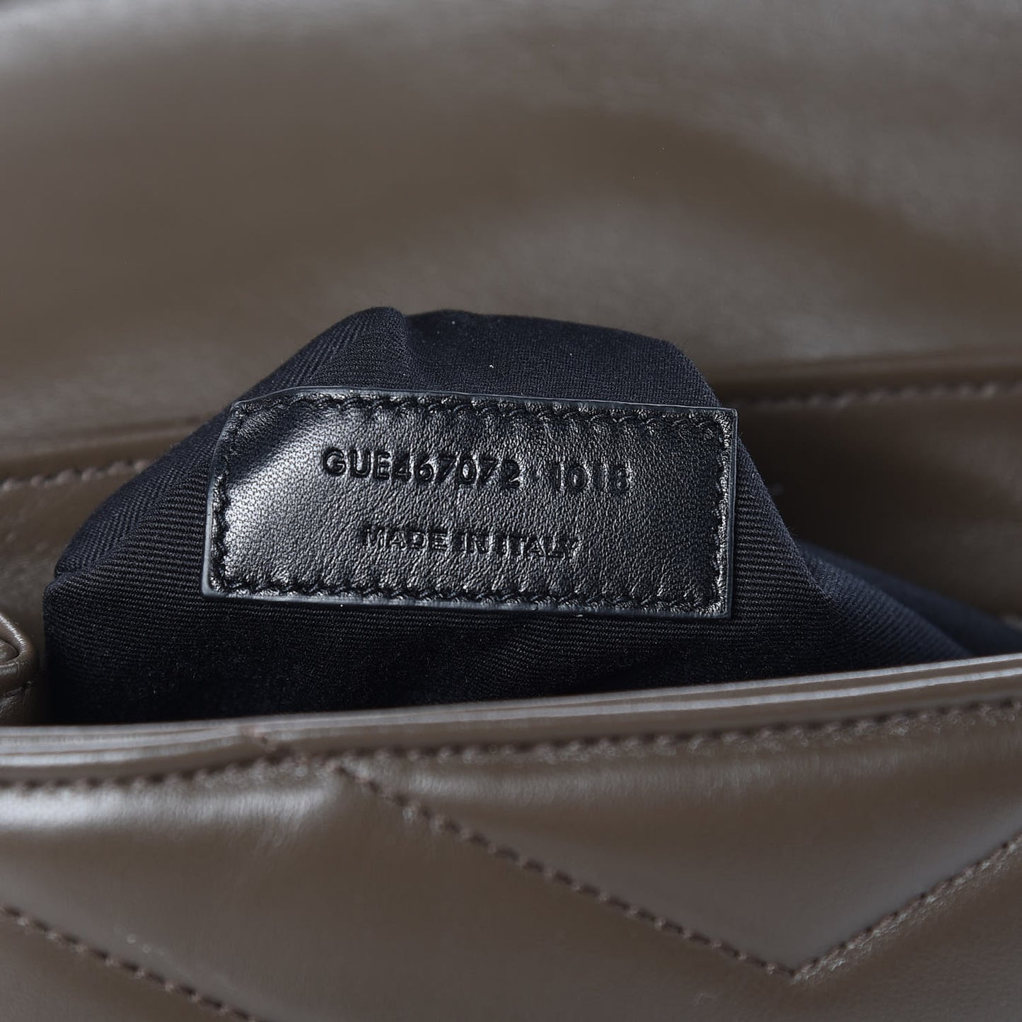 Calfskin Y Quilted Monogram Toy Loulou Crossbody Bag Faggio