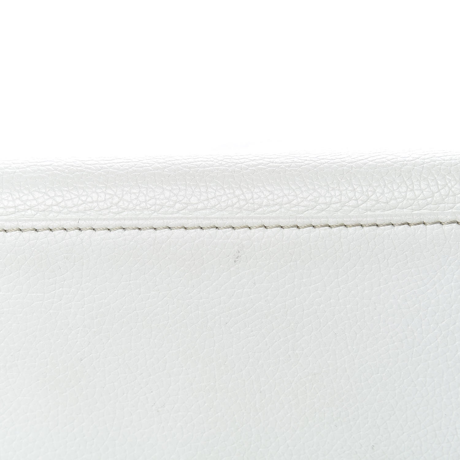 Chanel Calfskin Cerf Executive Shopper Tote White 32 of 33