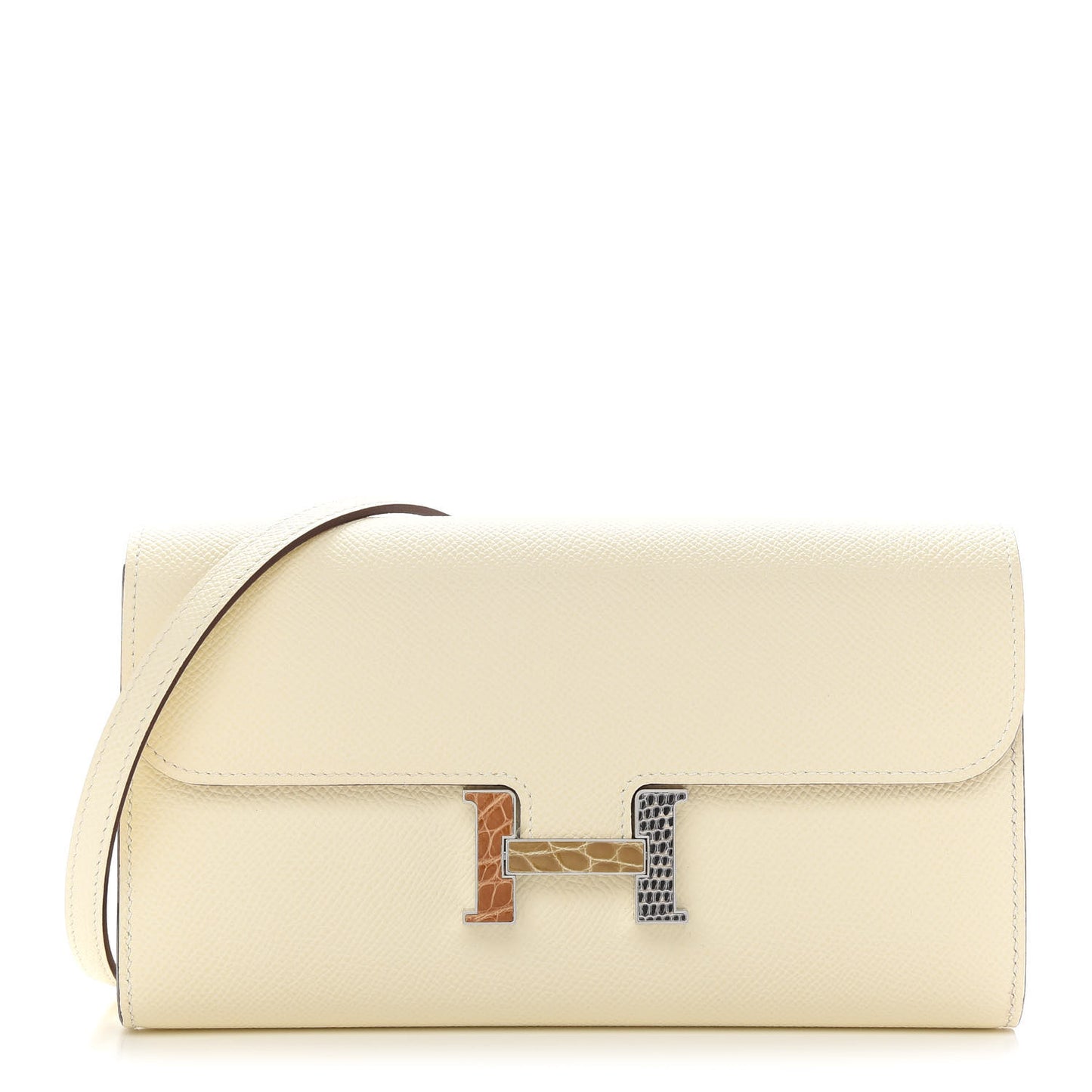 Epsom Alligator Lizard Constance Wallet To Go Nata
