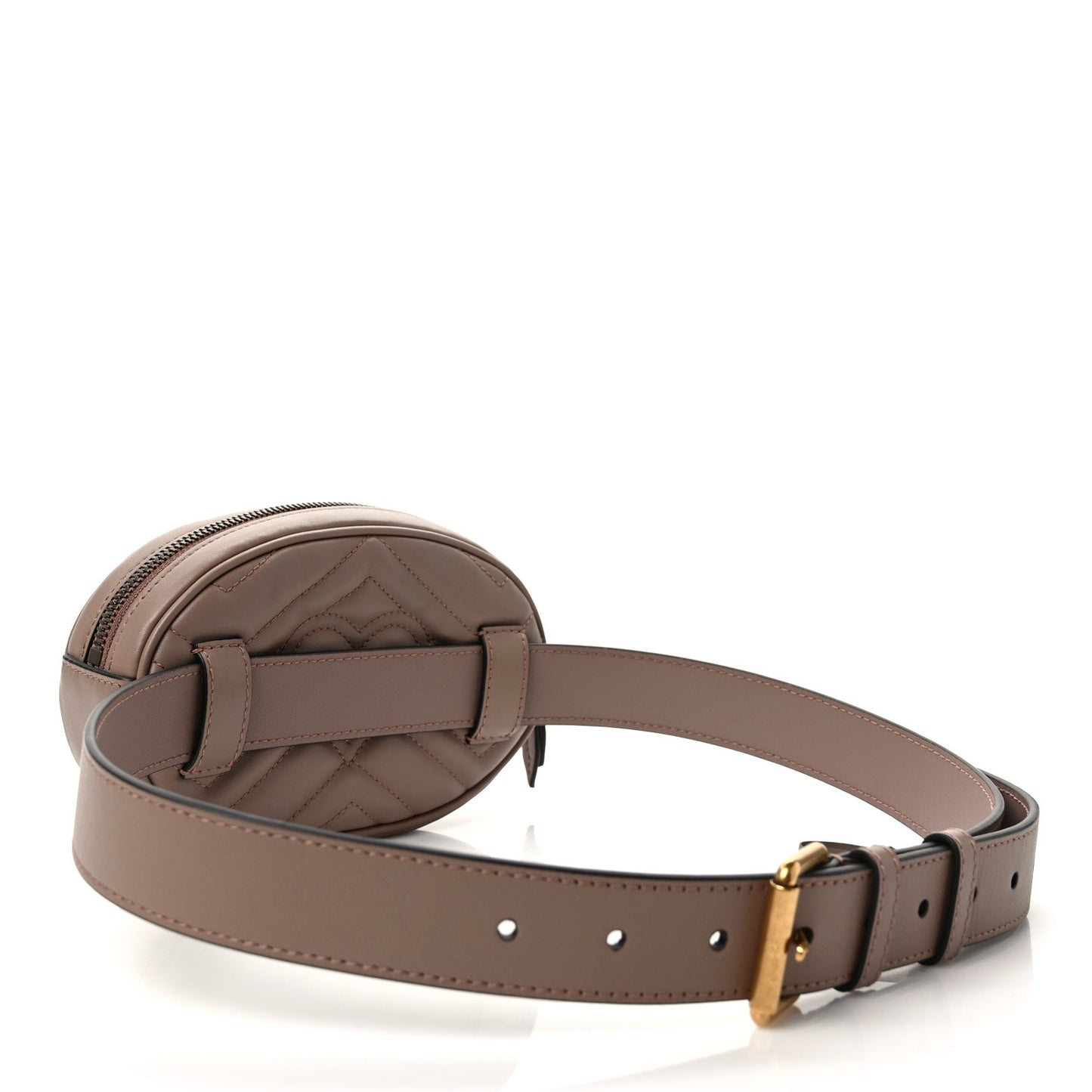Calfskin Matelasse GG Marmont Belt Bag 85 34 Porcelain Rose