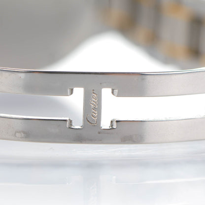 Cartier Stainless Steel 18K Yellow Gold 28mm Must De 21 Quartz Watch 6 of 8