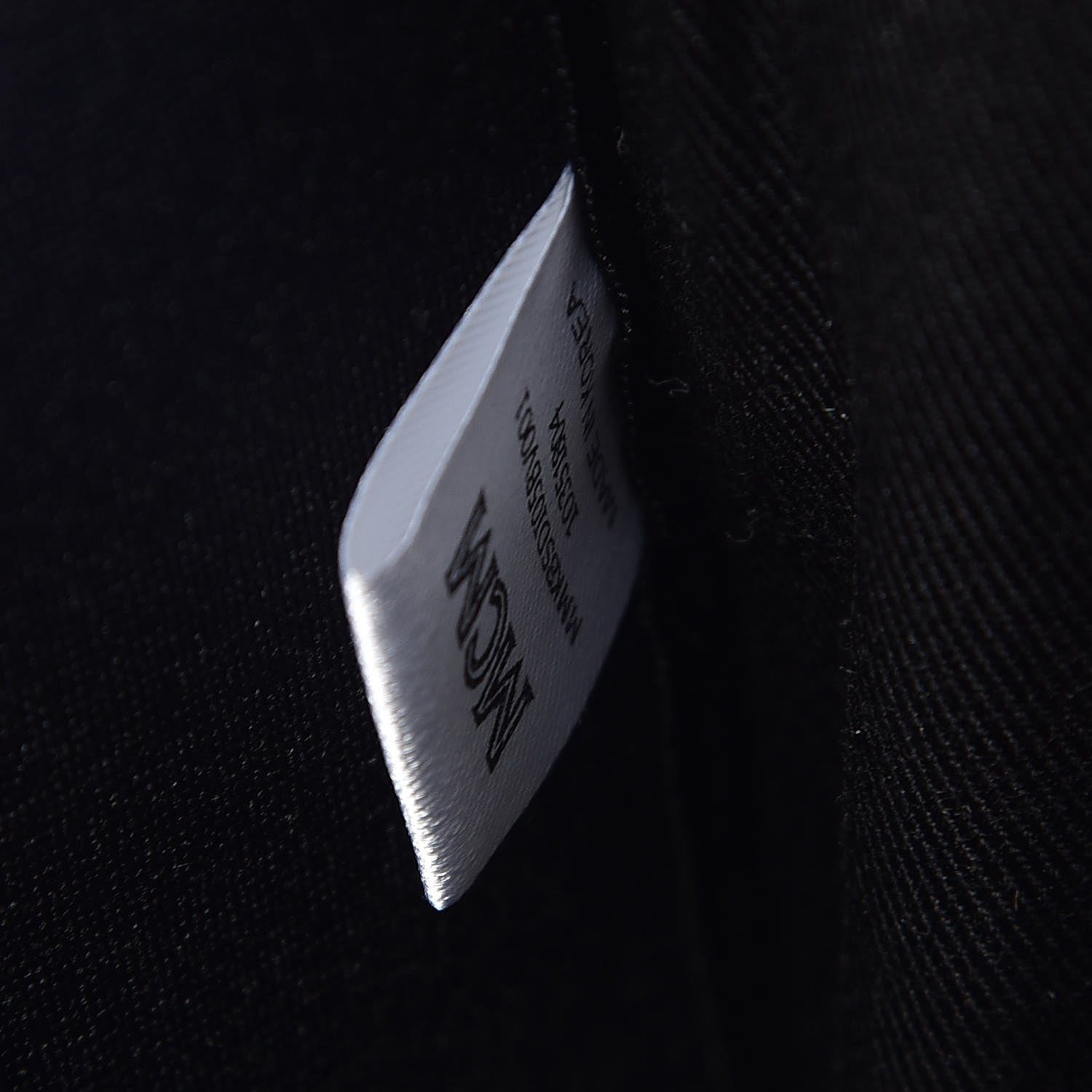 MCM Visetos Medium Stark Dietrich Laurel Backpack Black 9 of 10