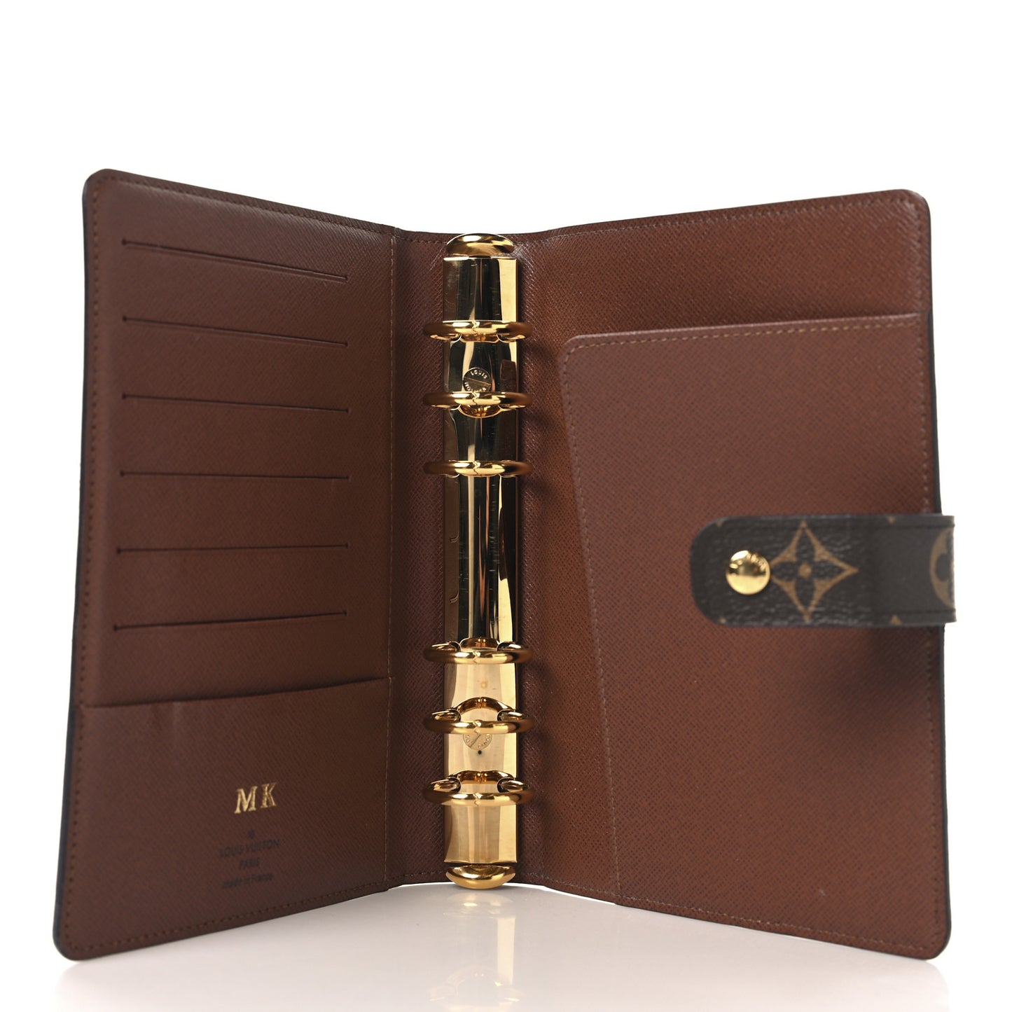 Monogram Medium Ring Agenda Cover