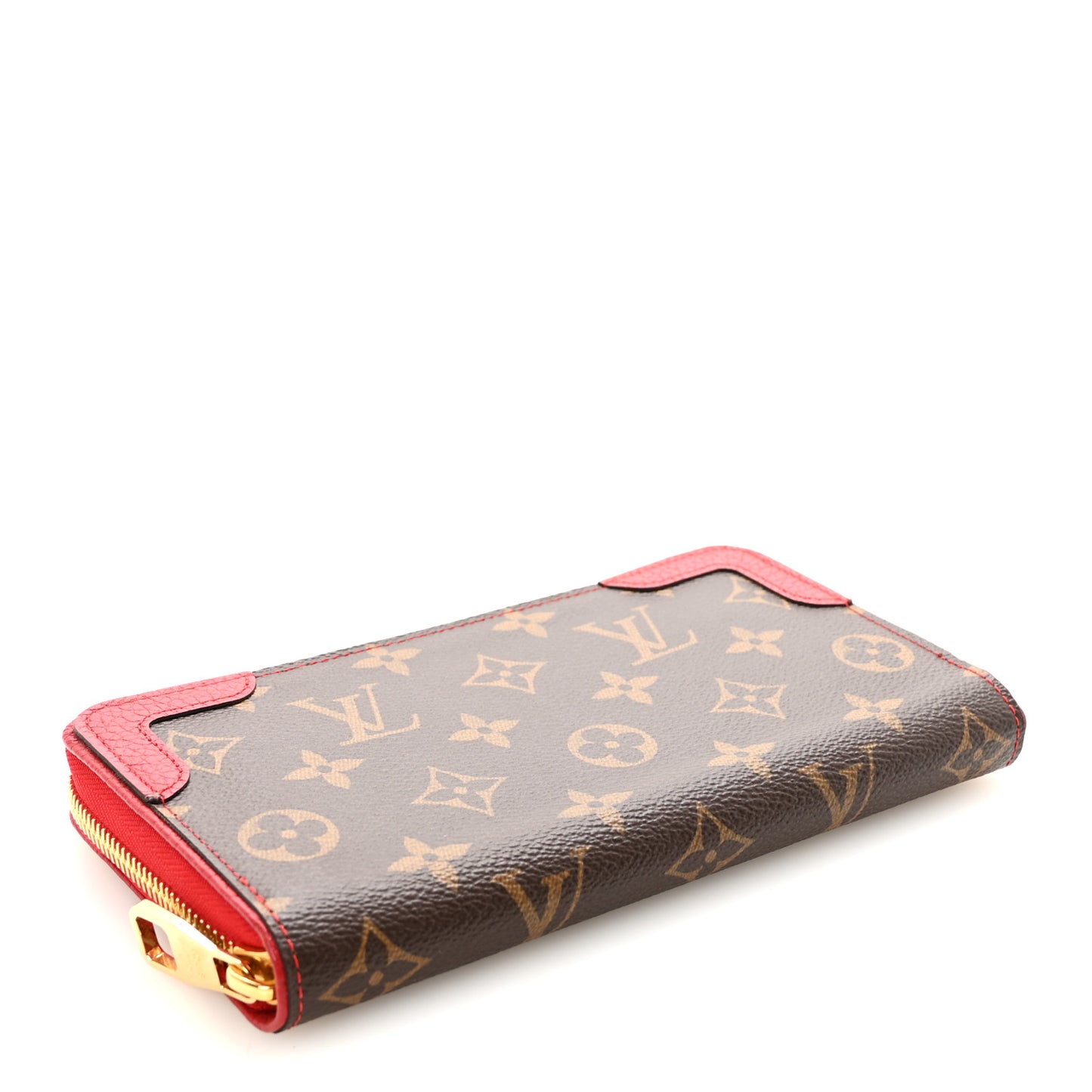 Monogram Retiro Zippy Wallet Cherry