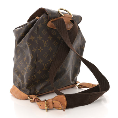 Louis Vuitton Monogram Montsouris GM Backpack 3 of 14