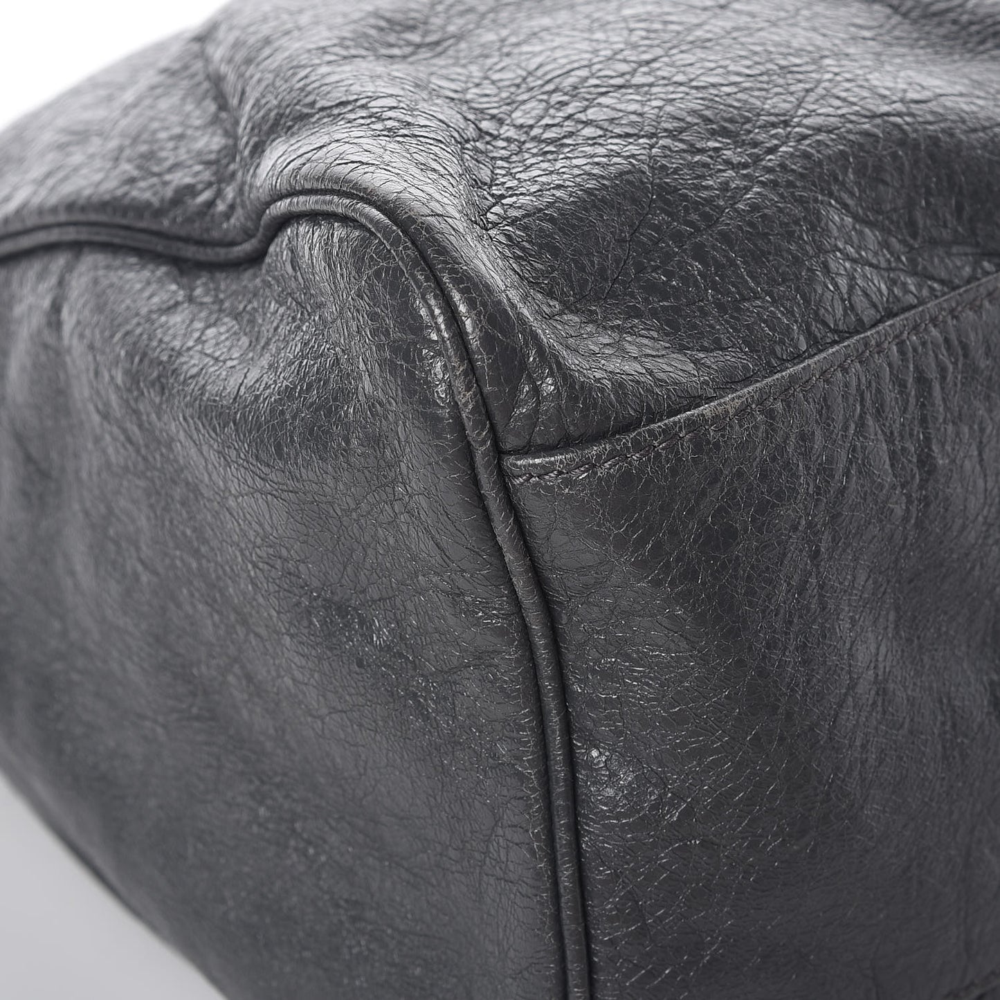 Agneau Giant 12 Gold Hardware Velo Gris Fossile Anthracite