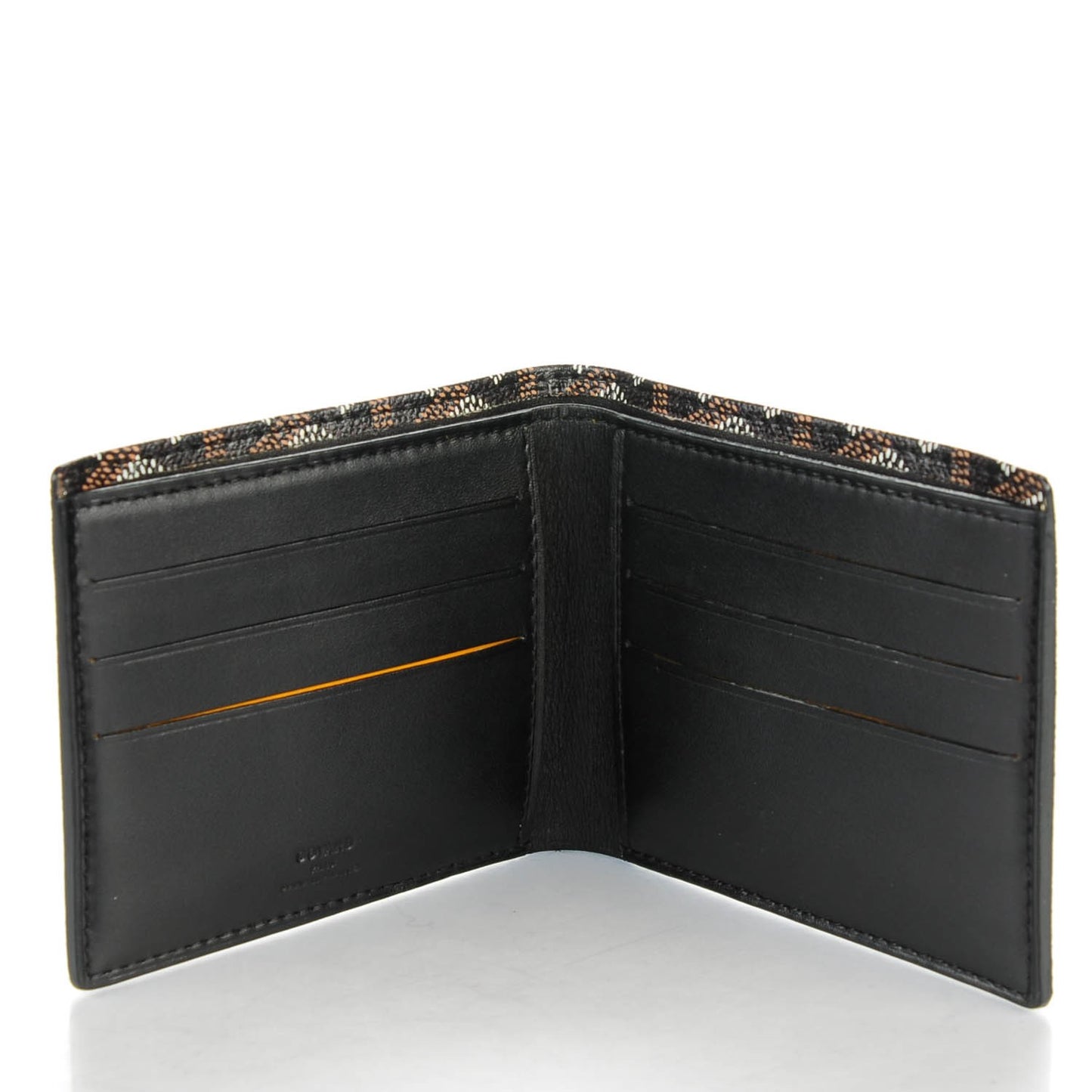 Goyardine Bi-Fold Wallet Black