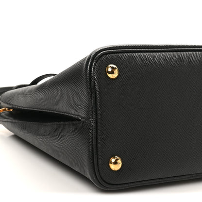 Prada Saffiano Small Ingrid Top Handle Bag Black 8 of 9
