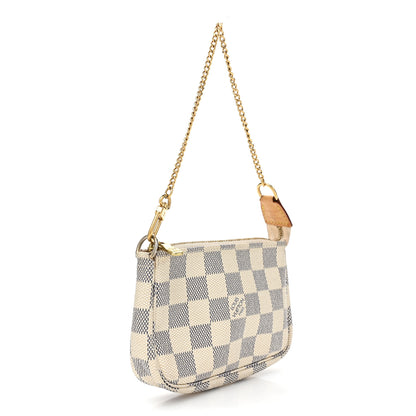 Louis Vuitton Damier Azur Mini Pochette Accessories 3 of 14
