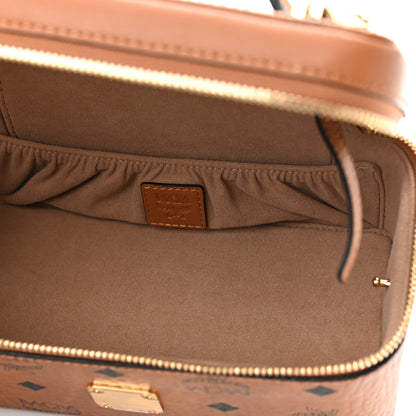 MCM Visetos Vanity Case Cognac 5 of 9