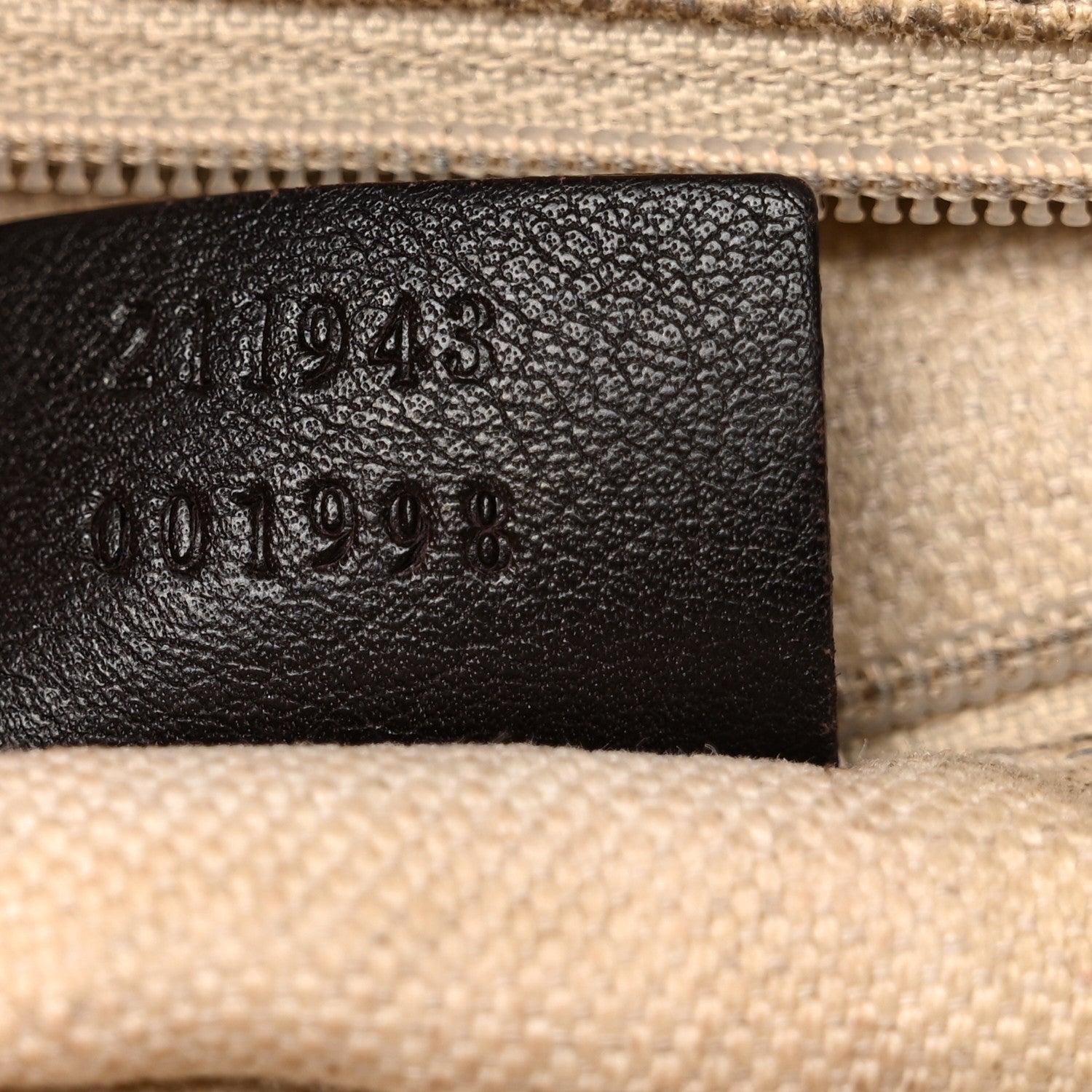 Gucci Guccissima Signature Large Sukey Tote Chocolate 7 of 11