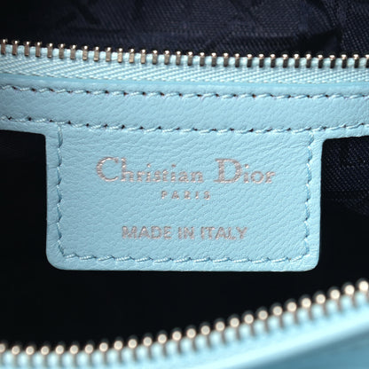 Christian Dior Lambskin Cannage Medium Lady Dior Light Blue 6 of 14