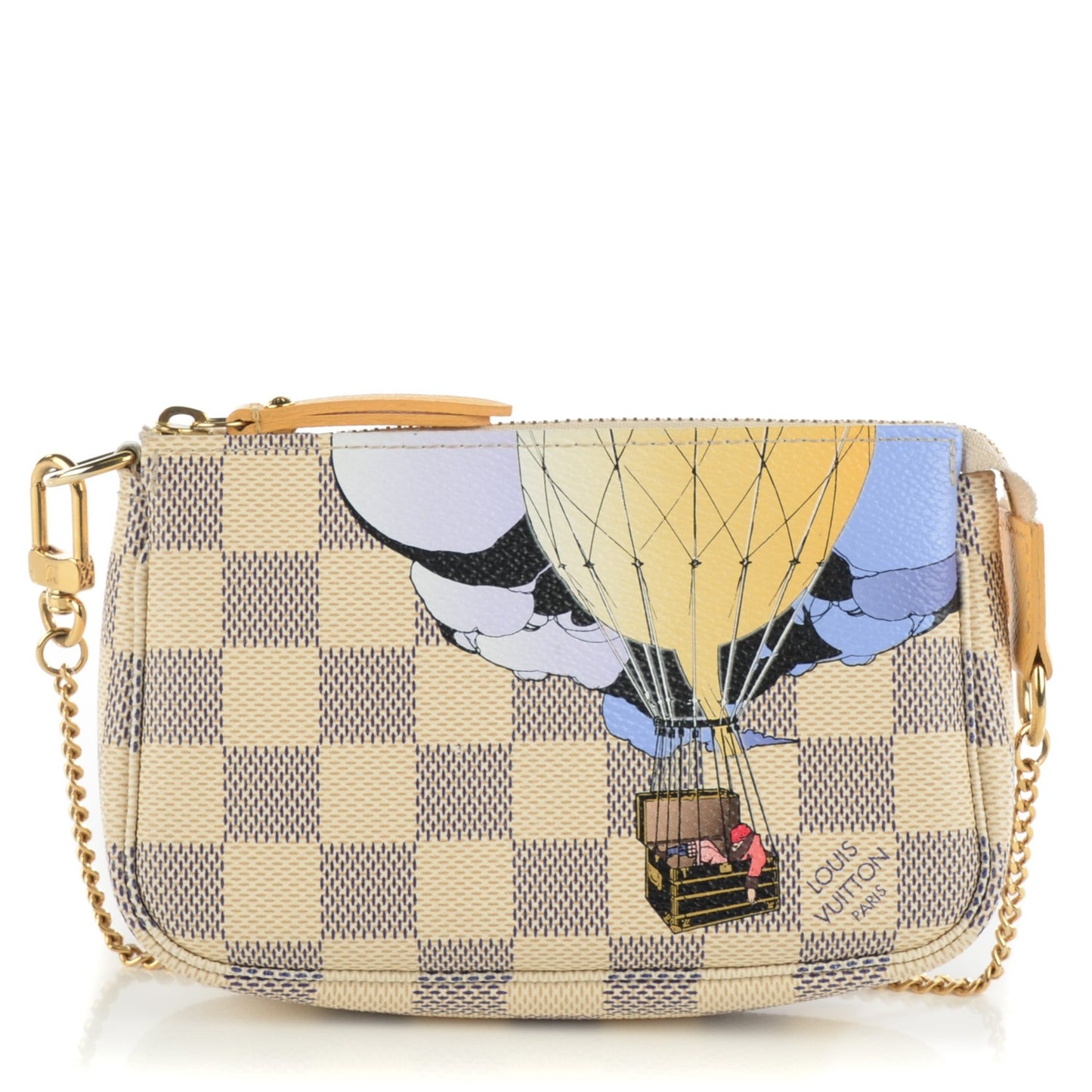 Damier Azur Illustre Mini Pochette Accessories