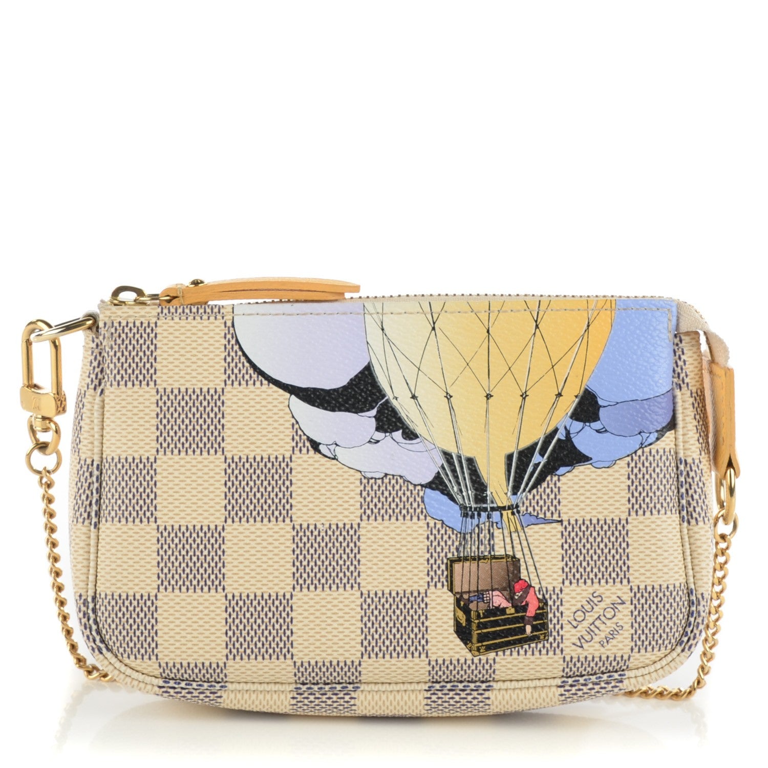 Louis Vuitton Damier Azur Illustre Mini Pochette Accessories 1 of 7