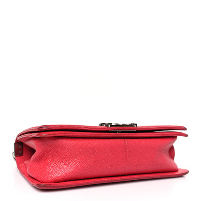 Chanel Caviar Quilted Medium Boy Flap Red 4 of 16