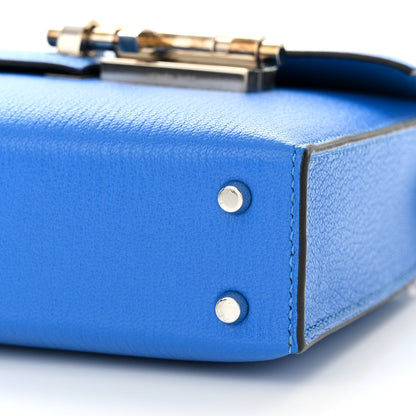 Hermes Chevre Mysore Mini Verrou Chaine Bag Bleu Zanzibar 10 of 11