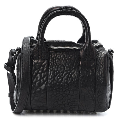 Alexander Wang Pebbled Lambskin Mini Rockie Black Rhodium Hardware 1 of 11