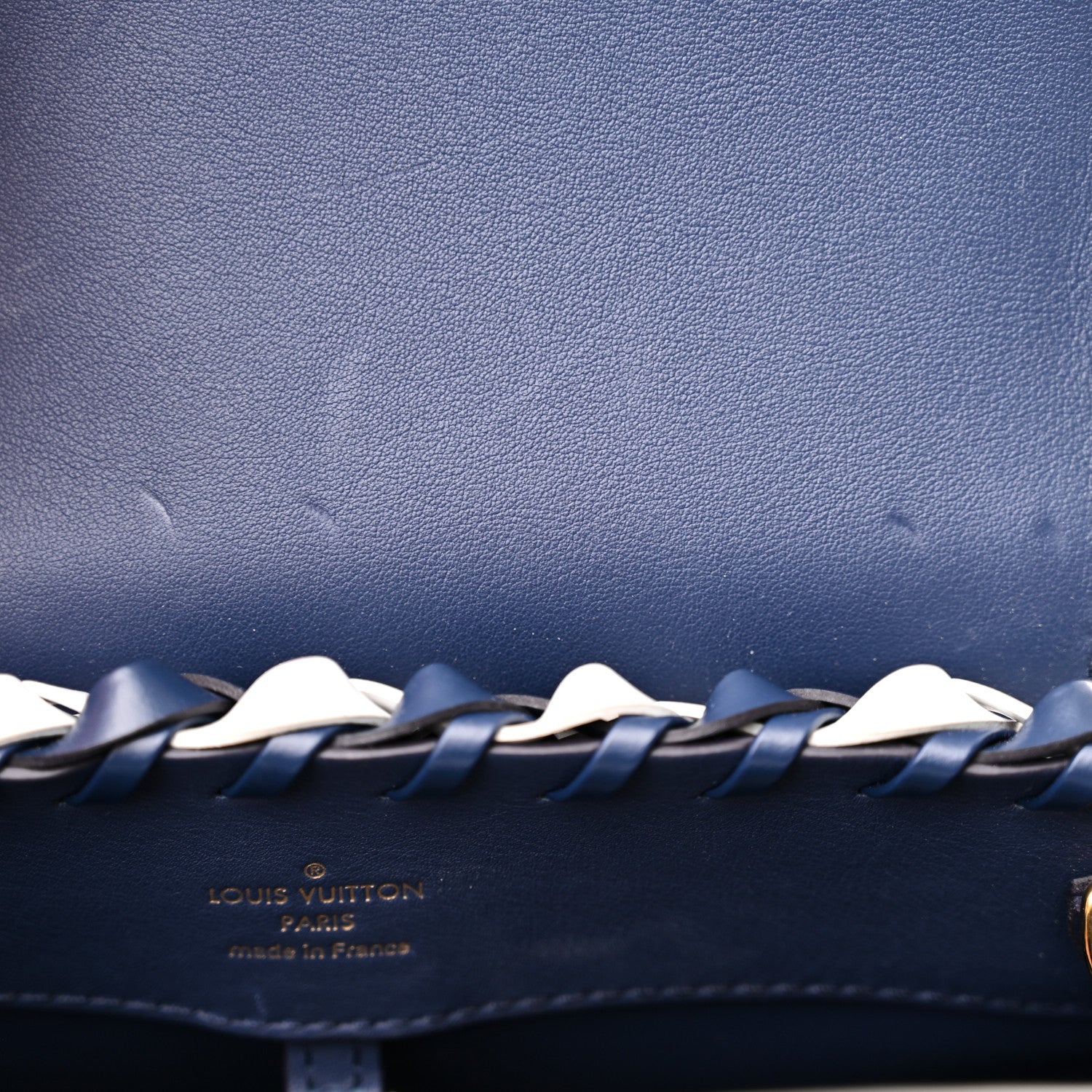 Louis Vuitton Taurillon Calfskin Guinguette Capucines BB Blue Indigo 10 of 10