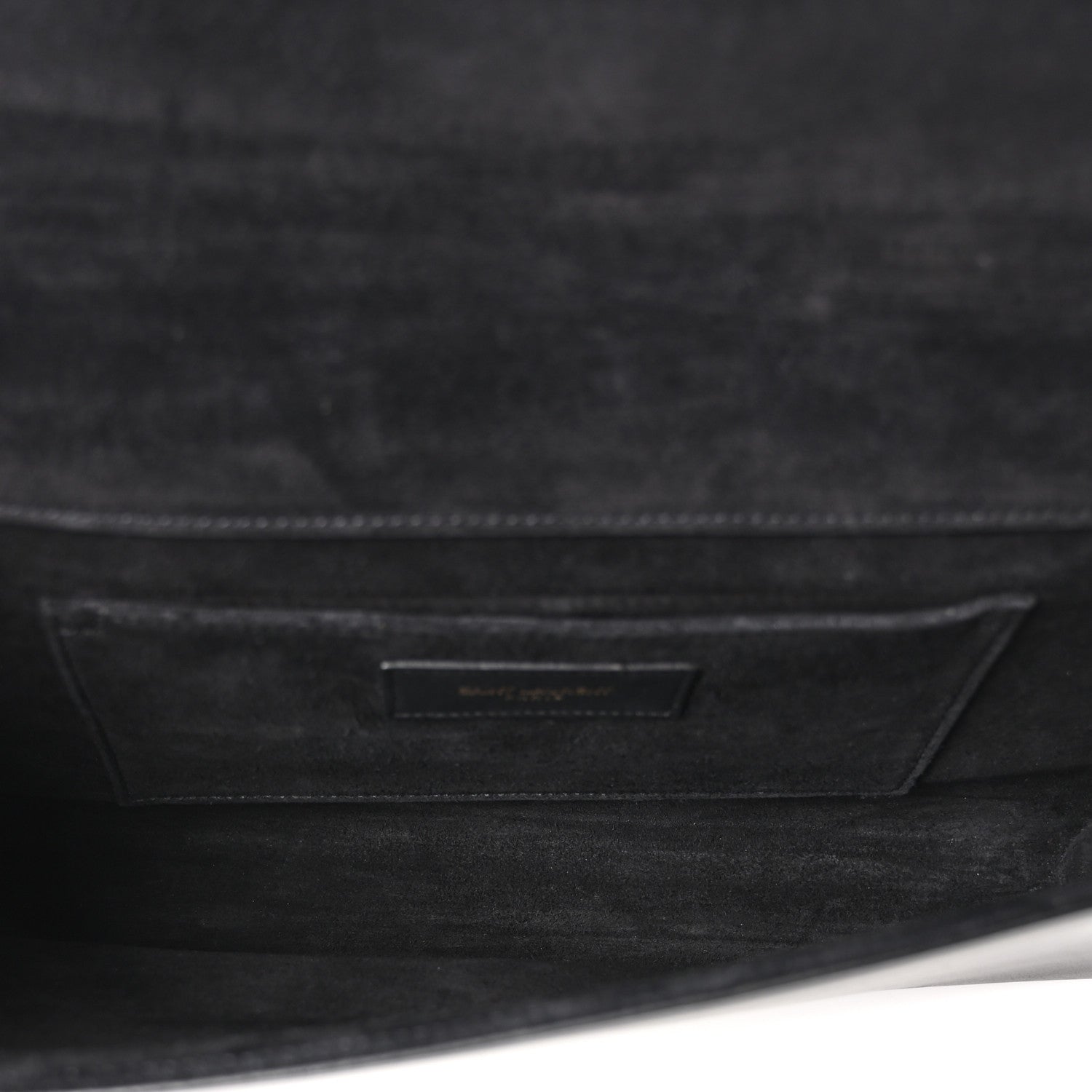 Saint Laurent Calfskin Classic Y Ligne Clutch Black 5 of 10
