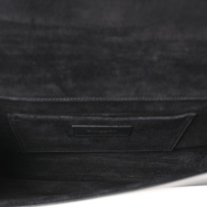 Saint Laurent Calfskin Classic Y Ligne Clutch Black 5 of 10